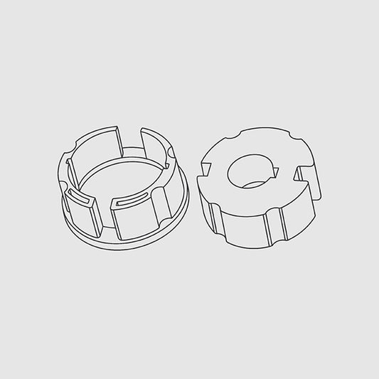 อะแดปเตอร์ 78 mm สำหรับมอเตอร์ขนาดแกน 59 mm รุ่น HR130015M