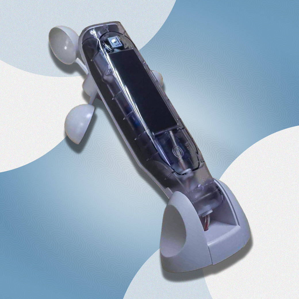 HR1300-WIND-BI | 2 เซ็นเซอร์ลมและแดด สำหรับกันสาด และม่านม้วนภายนอก | (BI)