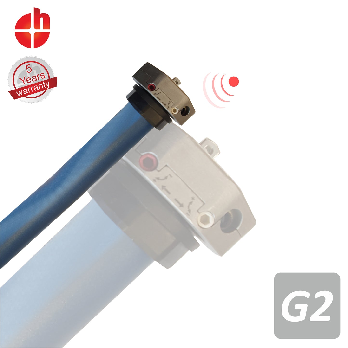 ERFN1070-80-G2 | มอเตอร์สำหรับกันสาด | ม่านม้วนภายนอก | ประตูเหล็กม้วน | 80Nm