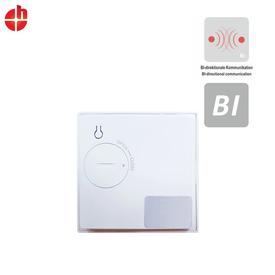 HR120033WA-BI | รีโมท 1 ช่องสัญญาณ | ถอดออกมาถือได้ สีขาว