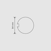 อะแดปเตอร์ 54 mm สำหรับมอเตอร์ขนาดแกน 45 mm รุ่น DCDA4562