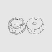 อะแดปเตอร์ 78 mm สำหรับมอเตอร์ขนาดแกน 45 mm รุ่น HR130013M