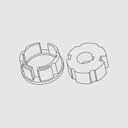 อะแดปเตอร์ 78 mm สำหรับมอเตอร์ขนาดแกน 59 mm รุ่น HR130015M