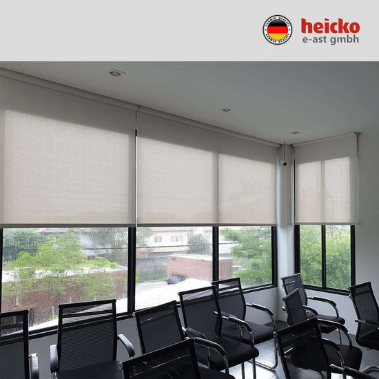 ม่านไฟฟ้าภายใน motorized blinds มอเตอร์ heicko แบรนด์เยอรมัน