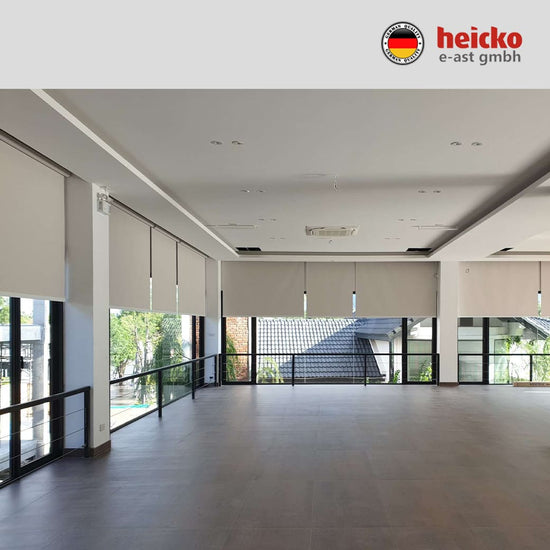 ม่านไฟฟ้าภายใน motorized blinds มอเตอร์ heicko แบรนด์เยอรมัน