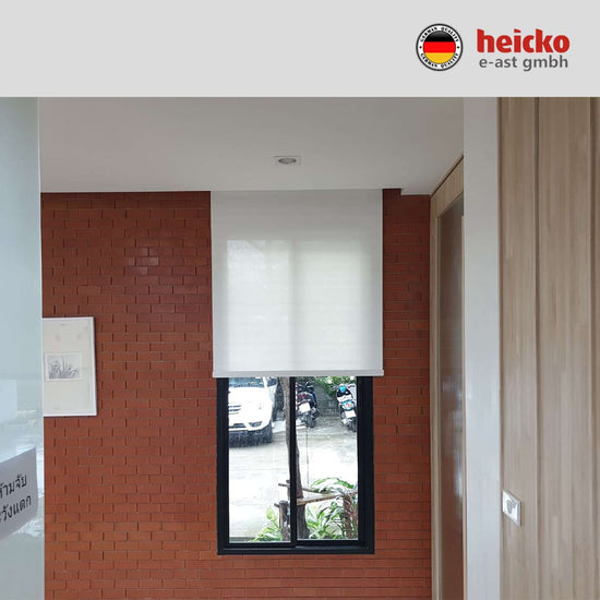 ม่านไฟฟ้าภายใน motorized blinds มอเตอร์ heicko แบรนด์เยอรมัน