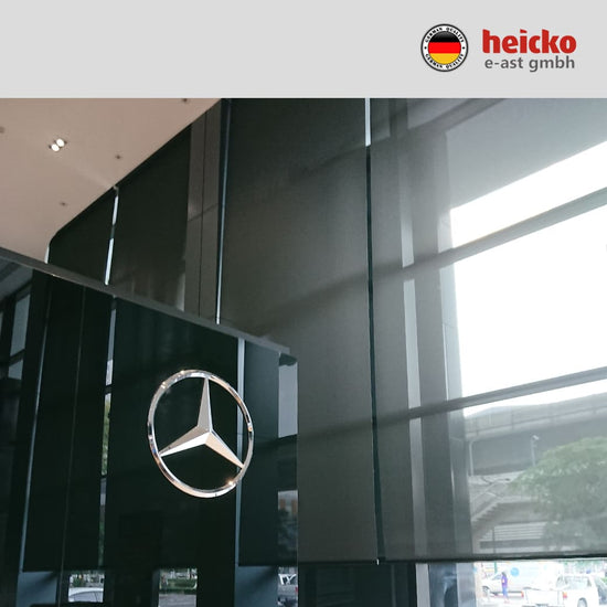 ม่านไฟฟ้าภายใน motorized blinds มอเตอร์ heicko แบรนด์เยอรมัน