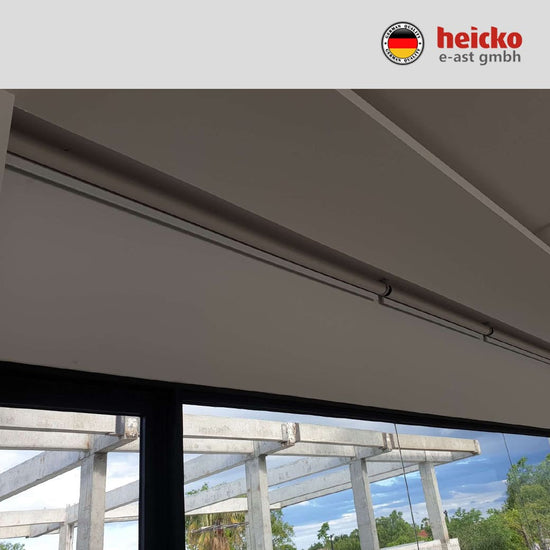 ม่านไฟฟ้าภายใน motorized blinds มอเตอร์ heicko แบรนด์เยอรมัน