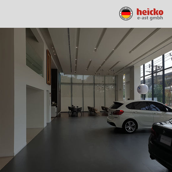 ม่านไฟฟ้าภายใน motorized blinds มอเตอร์ heicko แบรนด์เยอรมัน