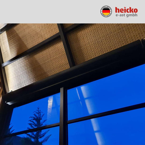 ม่านไฟฟ้าภายใน motorized blinds มอเตอร์ heicko แบรนด์เยอรมัน