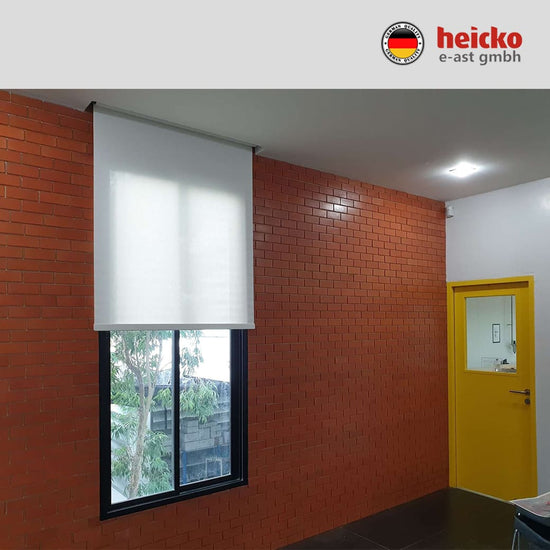 ม่านไฟฟ้าภายใน motorized blinds มอเตอร์ heicko แบรนด์เยอรมัน