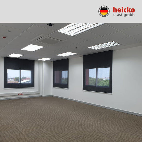 ม่านไฟฟ้าภายใน motorized blinds มอเตอร์ heicko แบรนด์เยอรมัน