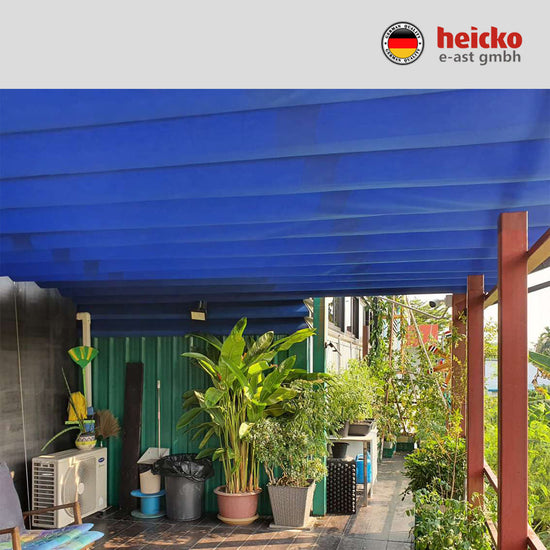 กันสาดไฟฟ้าสกายไลท์ motorized skylight มอเตอร์ heicko แบรนด์เยอรมัน