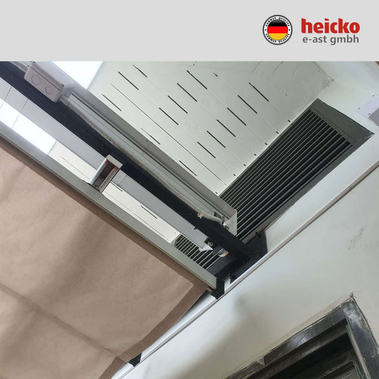 กันสาดไฟฟ้าสกายไลท์ motorized skylight มอเตอร์ heicko แบรนด์เยอรมัน