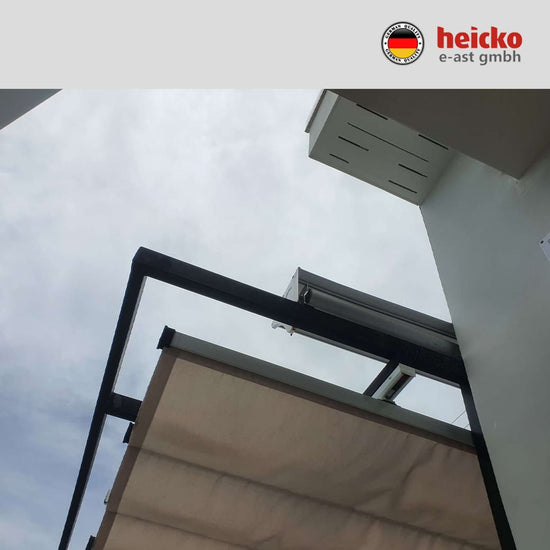 กันสาดไฟฟ้าสกายไลท์ motorized skylight มอเตอร์ heicko แบรนด์เยอรมัน