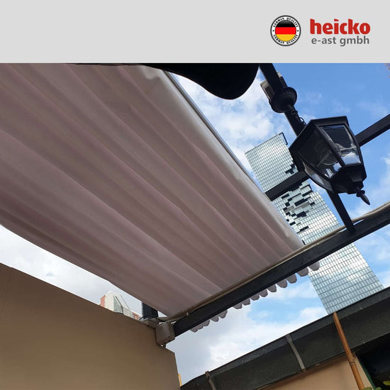 กันสาดไฟฟ้าสกายไลท์ motorized skylight มอเตอร์ heicko แบรนด์เยอรมัน