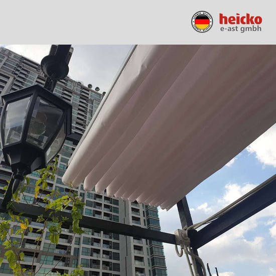กันสาดไฟฟ้าสกายไลท์ motorized skylight มอเตอร์ heicko แบรนด์เยอรมัน