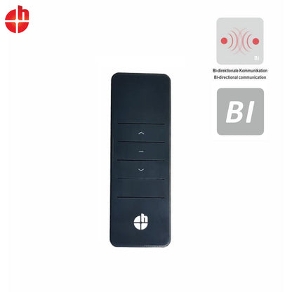 HIP01B-BI รีโมทมือถือ สีเทาดำ 1 ช่องสัญญาณ