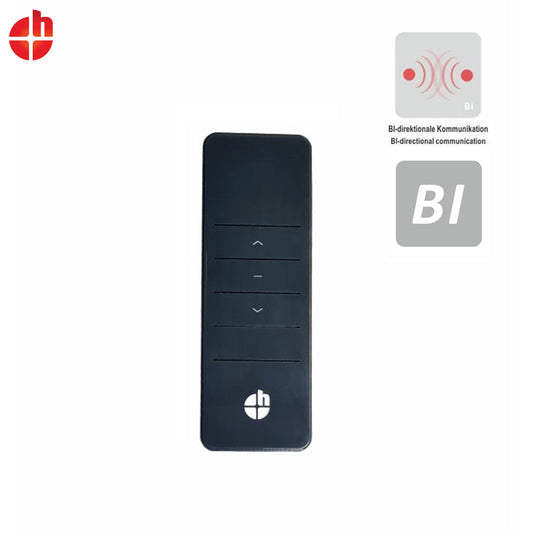 HIP01B-BI รีโมทมือถือ สีเทาดำ 1 ช่องสัญญาณ